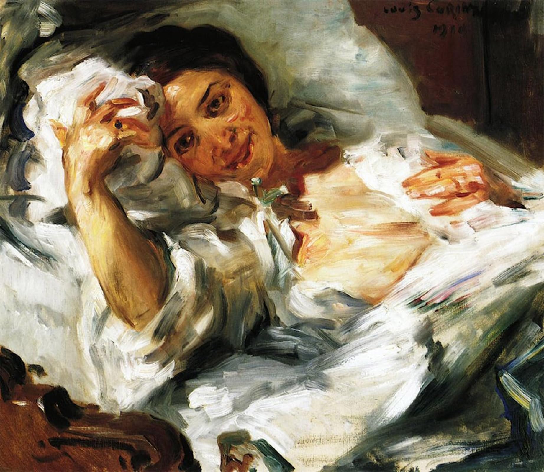 Póster de graffiti Sole mattutino de Lovis Corinth decoración pared 60x90cm 5