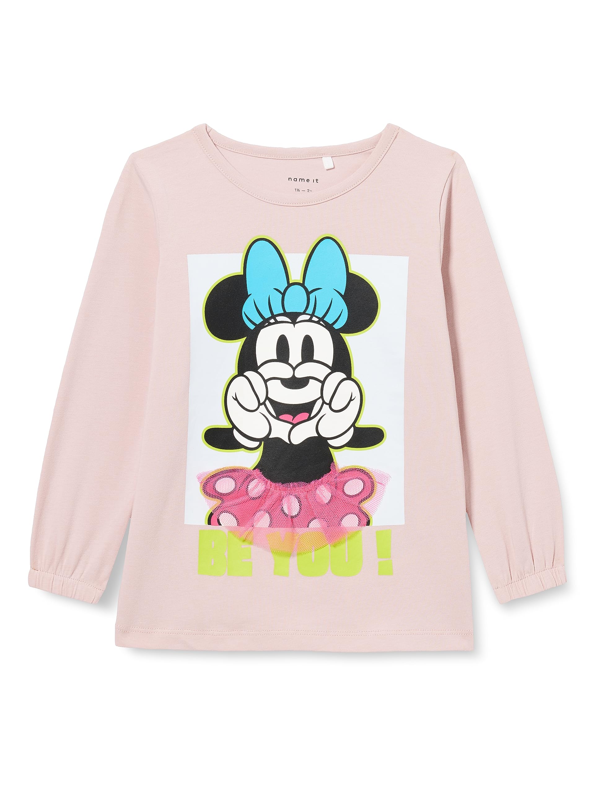 NMFJERINA MINNIE LS TOP WDI Tişört Kız çocuk