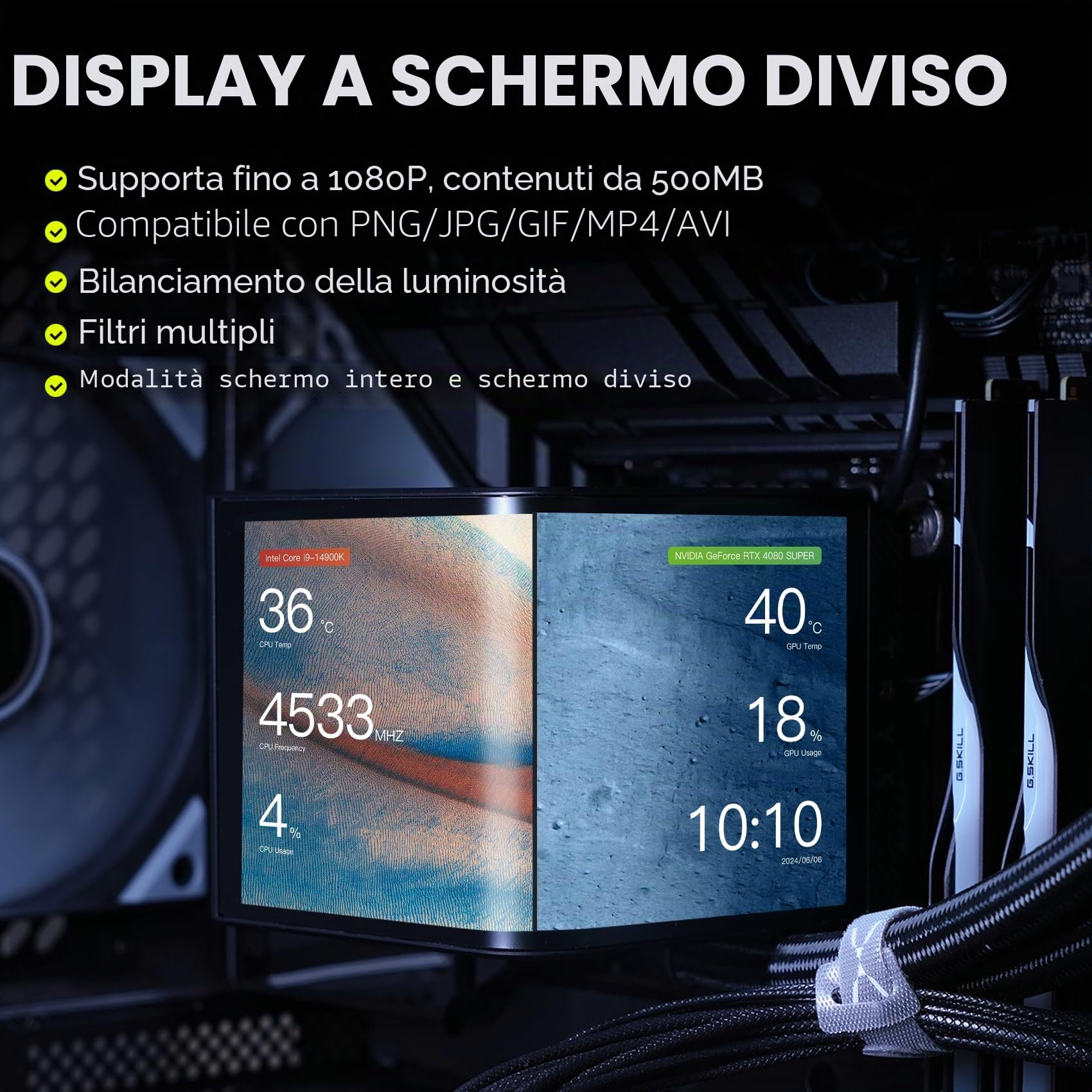 Tryx Panorama Argb 360 Processore Kit Di Raffreddamento A Liquido 12 Cm Nero 1 Pz (tryx Panorama 360 Argb Black All In One Cpu Cooler - 360mm)