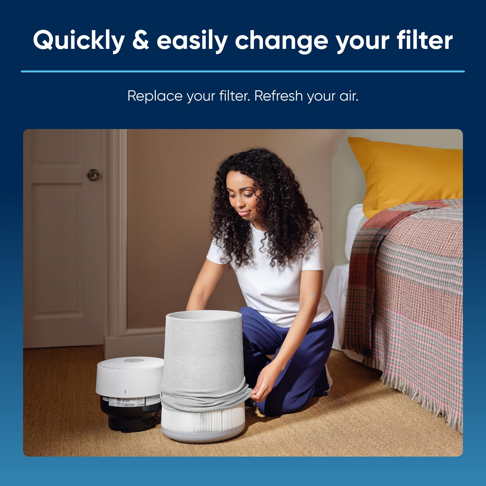 Filtro purificador de aire BLUEAIR Blue Pure 311i Max Series | Bodega