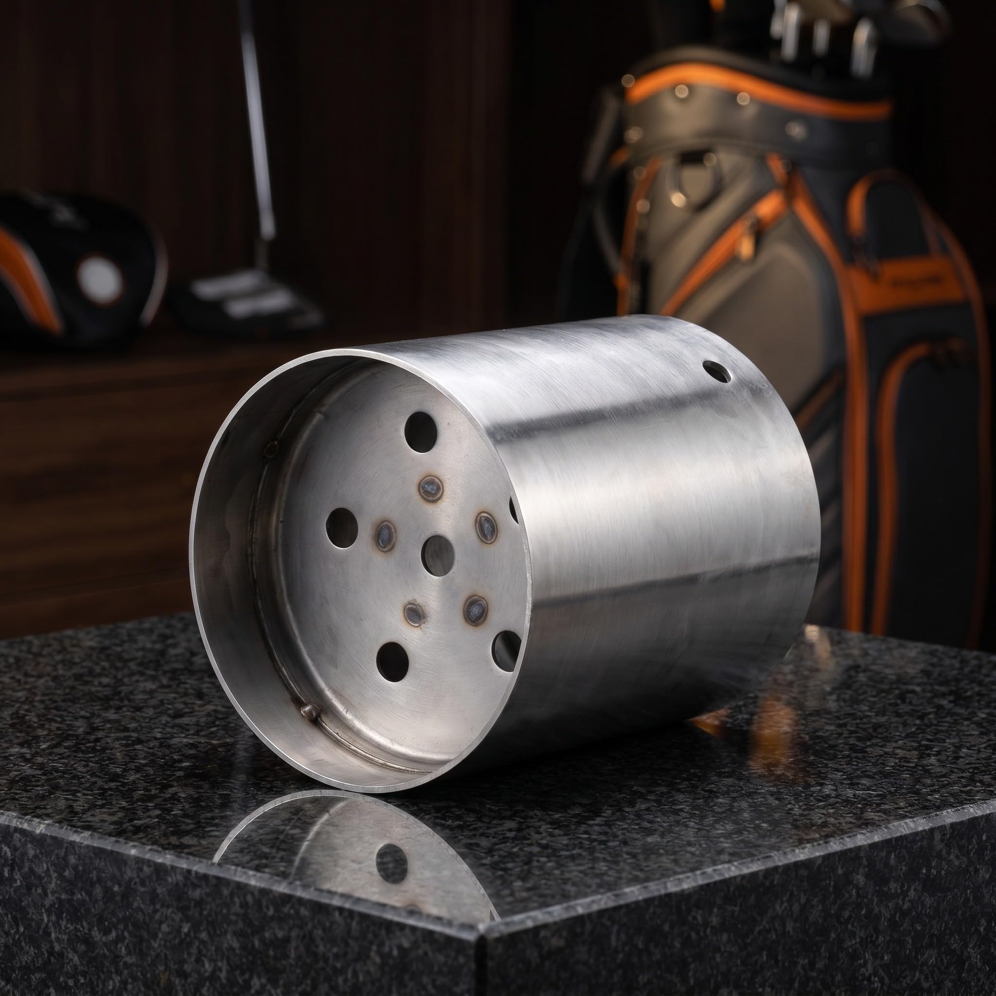 Toddmomy Copa para hoyo de Golf - Copa de Putt de Acero Inoxidable para Exteriores - Accesorios para Putting Green en el jardín - Mejora la Experiencia de Golf en casa