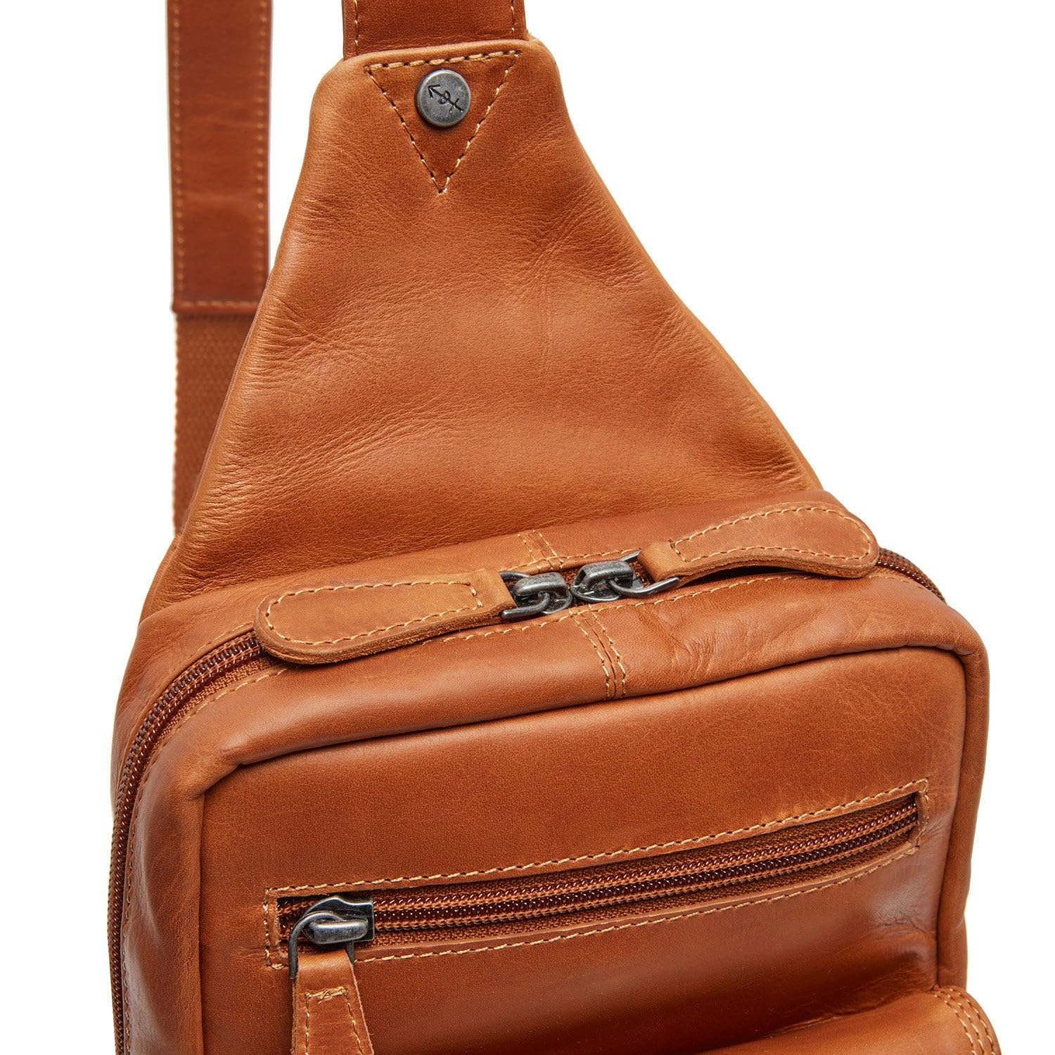 The Chesterfield Brand - Skórzana torba na ramię Cognac Turelle