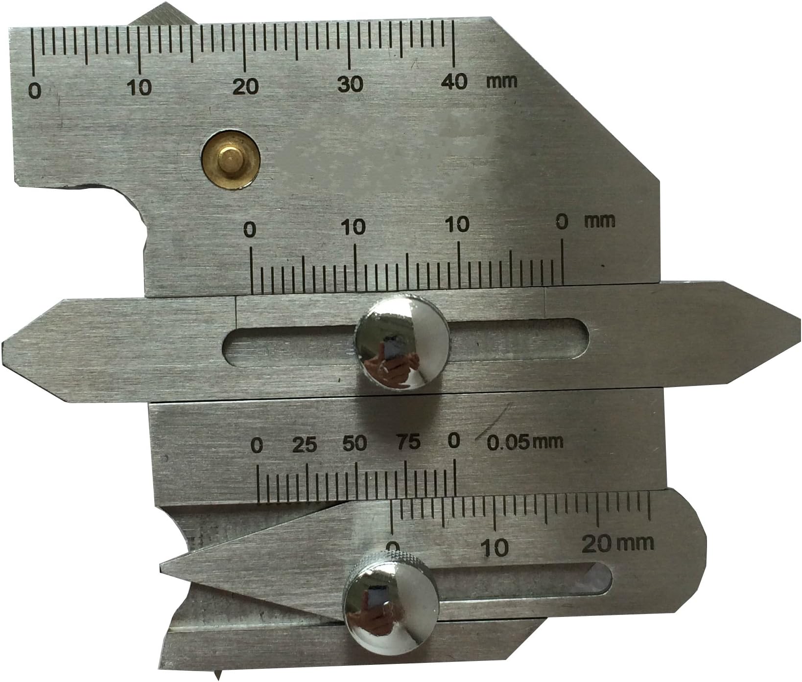 HJC40 Welding Seam Gauge Weld Detect Boilers Bridges Pipes Gage Metric Welding Inspection