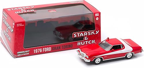 Miniatura 4 de Greenlight 86442 1976 Ford Gran Torino Starsky and Hutch Escala 143 Diecast