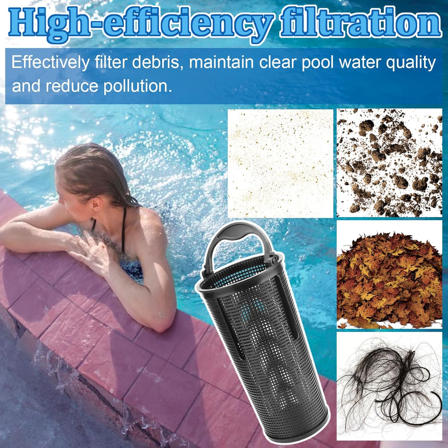 Big Peng 005-152-2207-00 Debris Canister Basket Replacement for Paramount, for DDC/EDC Pool Leaf Canisters Basket