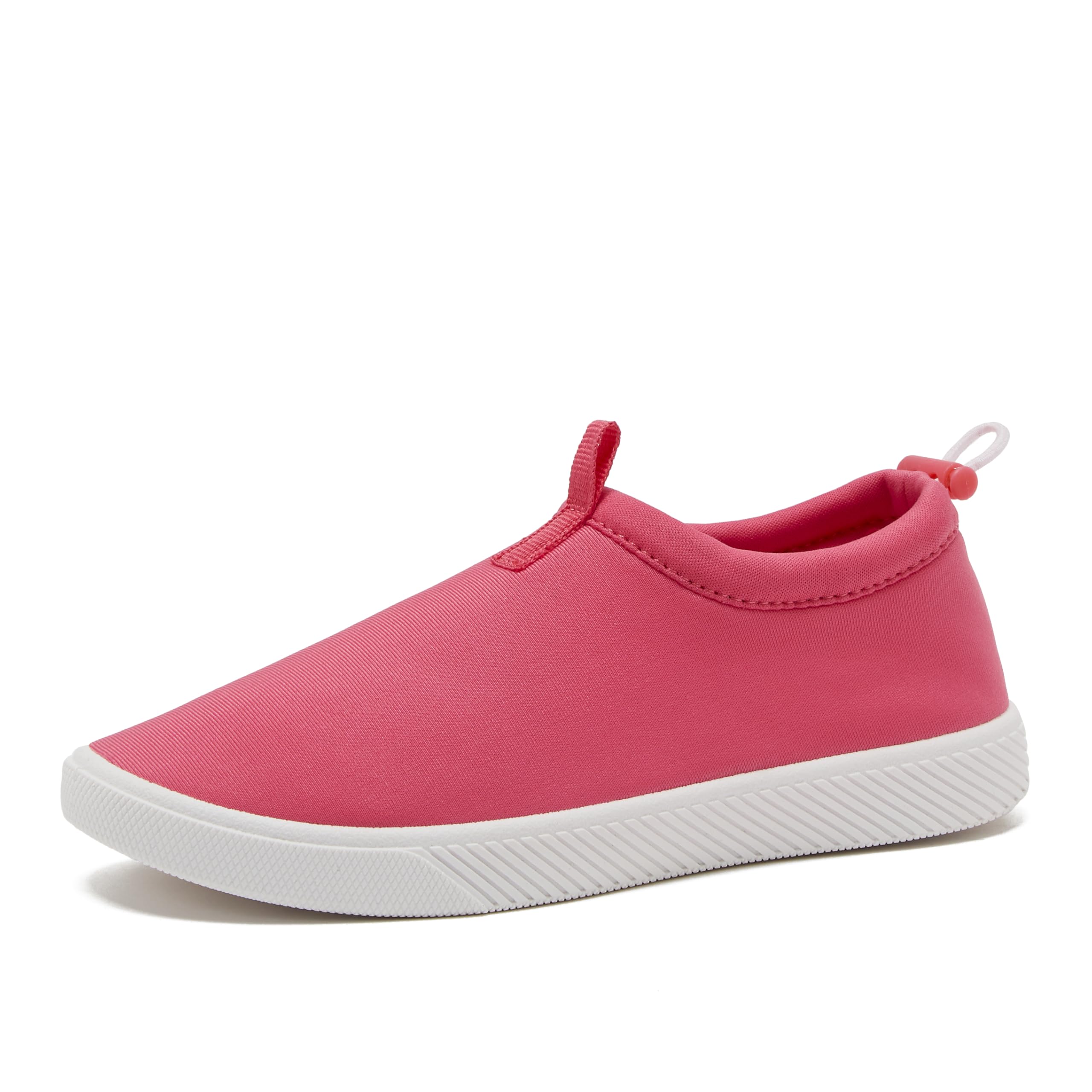 Lands' End Kids Water Shoes, Boys and Girls Water Shoes for Kids, Quick Dry Slip On Aqua Swim Shoes for Kids Pool or Beach, Purple Tie Dye or Navy