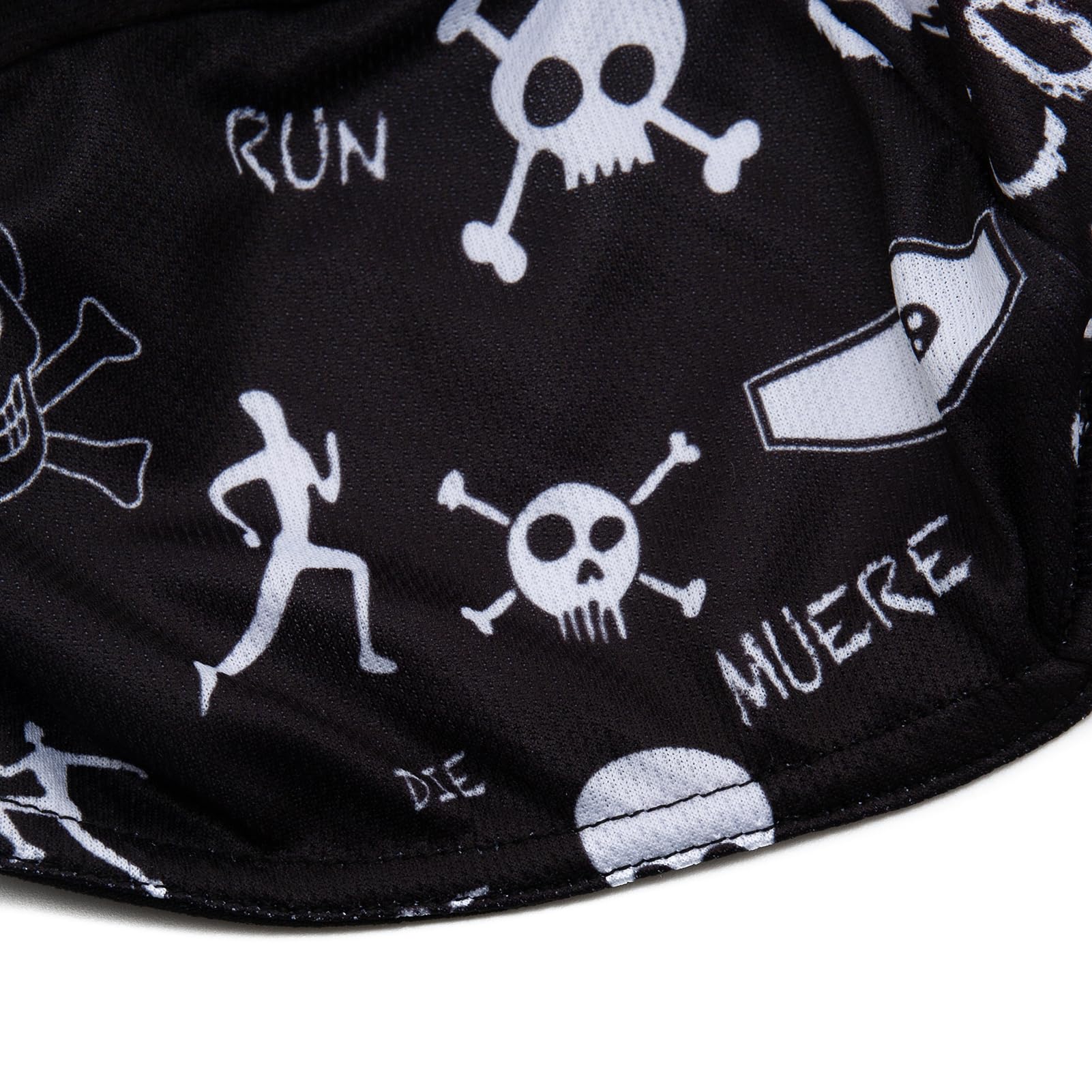 Gorra de ciclismo para hombre y mujer, sombrero de ciclismo debajo del casco, poliéster, transpirable, absorbe el sudor