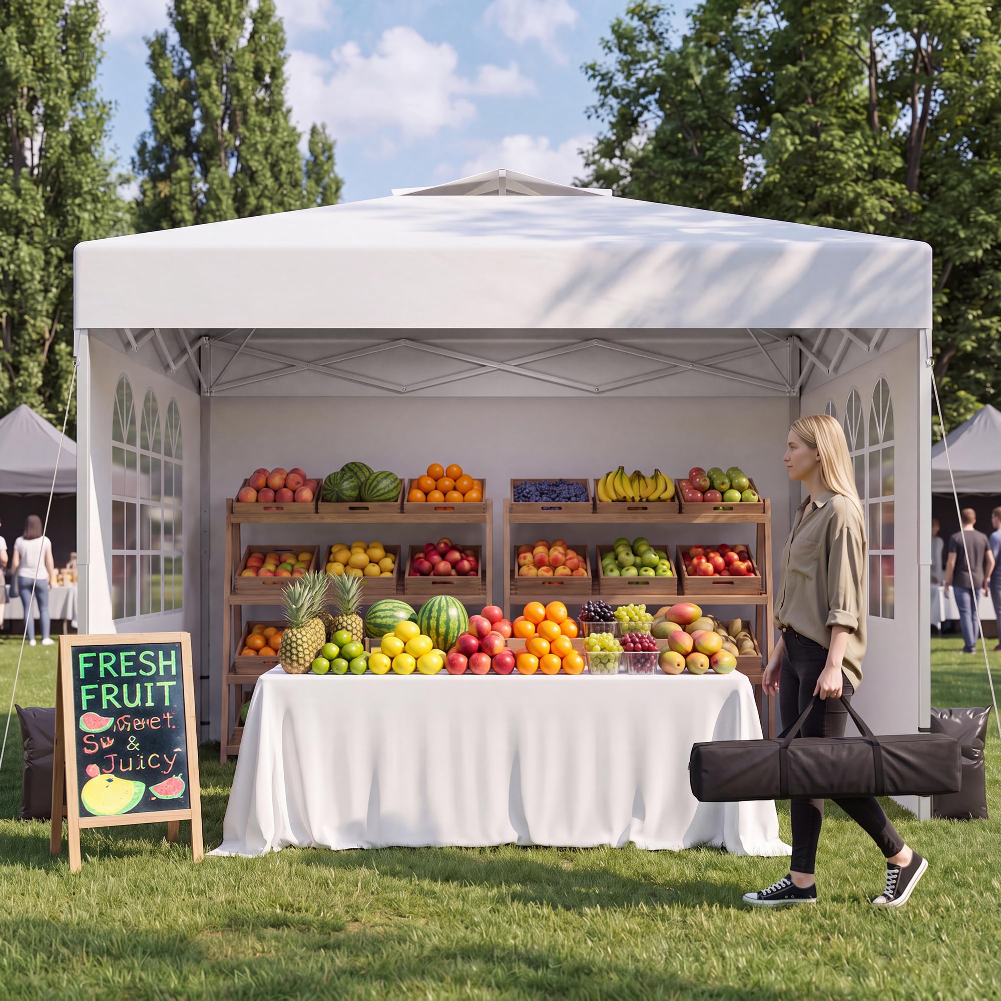 Pone·vora 10x10 Pop Up Canopy Tent