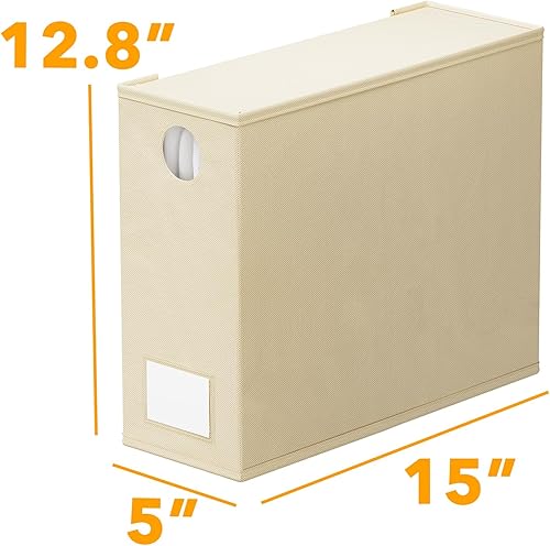 Miniatura 7 de SpaceAid Paquete de 4 organizadores de sábanas y almacenamiento, organizador de sábanas plegable para armario de lino, juego de sábanas con ventana