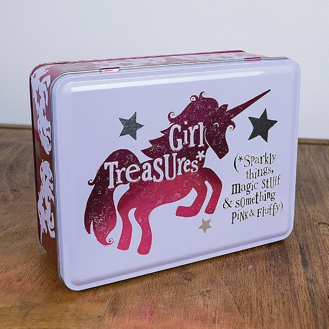 Girl Treasures Tin by The Bright Side