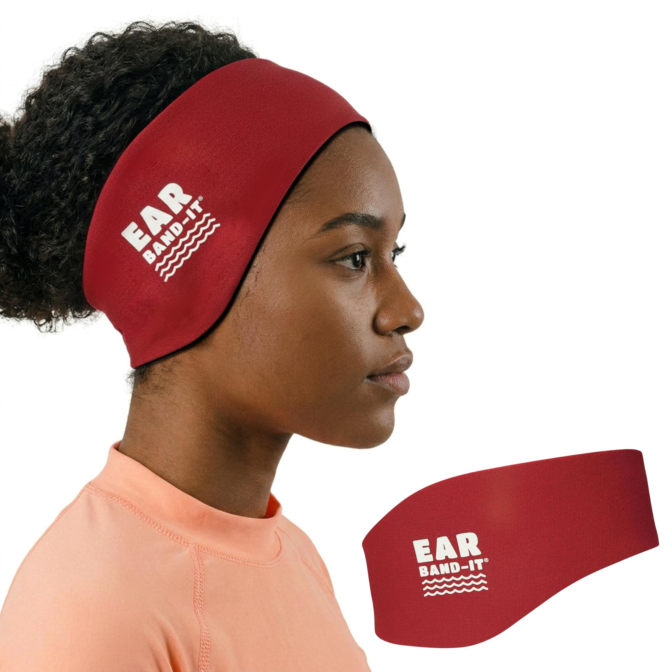 EAR BAND-IT - The Original Swimming Headband - Invented by Physician - Doctor Recommended