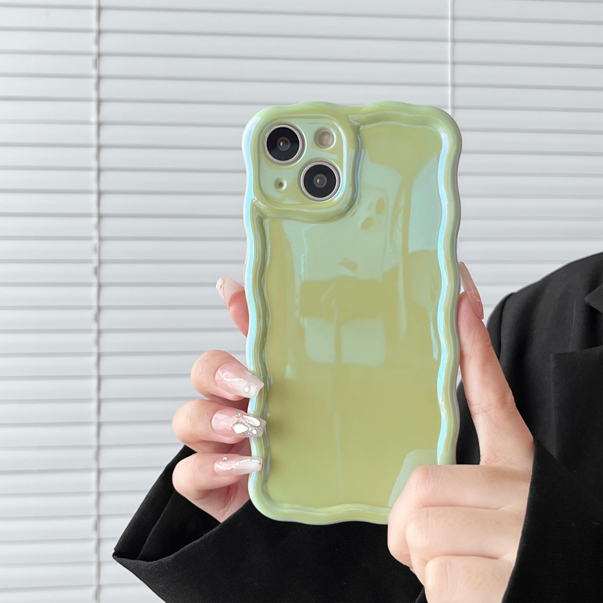 Amazon.com: FABSPARK for iPhone 15 Phone Case,Cute Laser Colorful