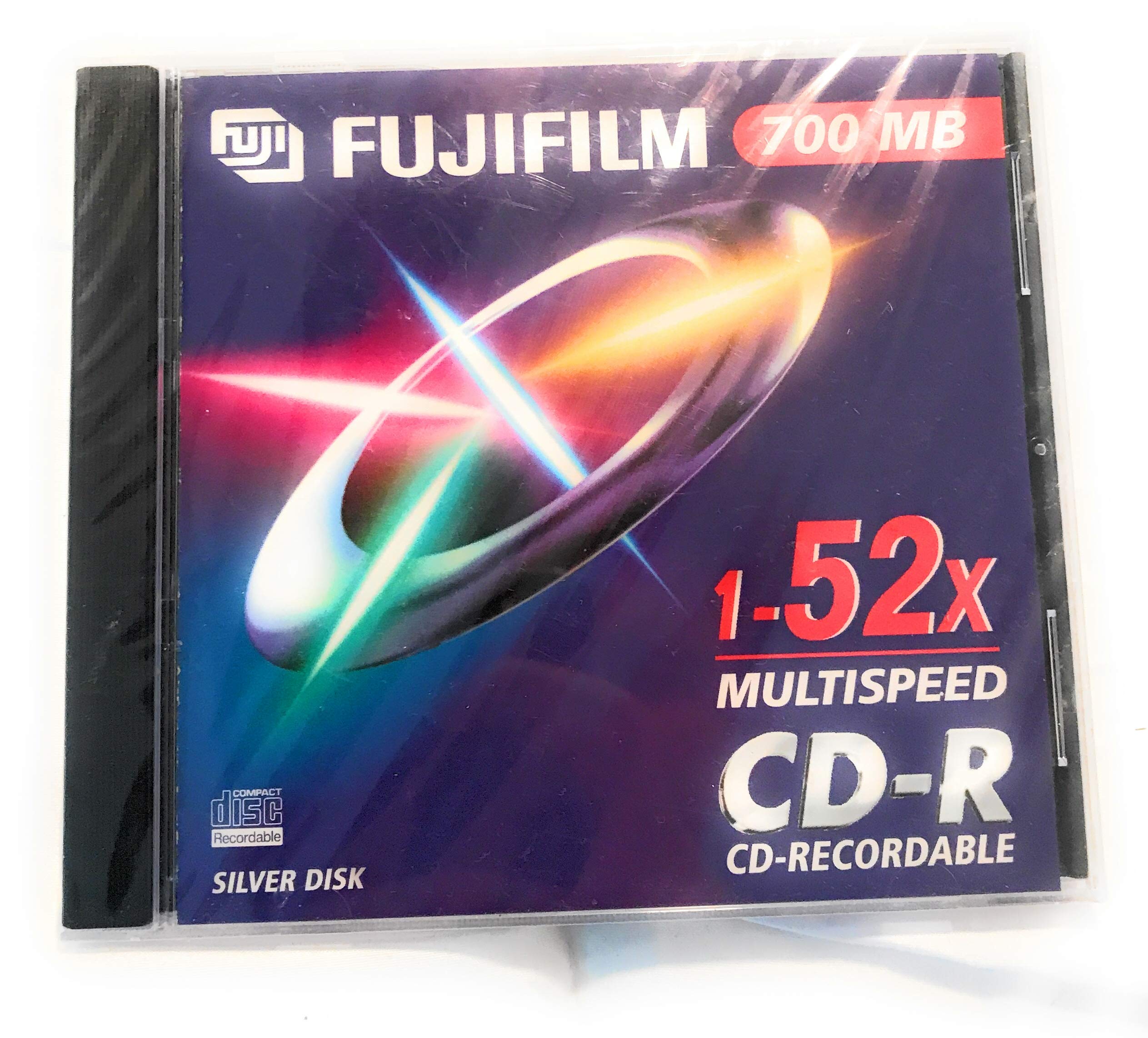 Fuji 65257 CD-R Virgen 80 MN 700 MB 52 X Jewel Case