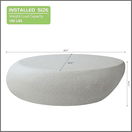 Miniatura 48 de Mesa de centro redonda para sala de estar, centro circular pequeño de madera maciza, diseño moderno, muebles para el hogar, mesa de centro para sala