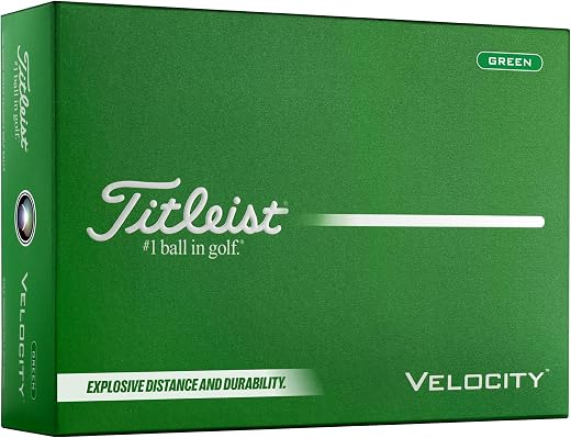 Titleist Velocity Golf Balls – High Distance & Durability