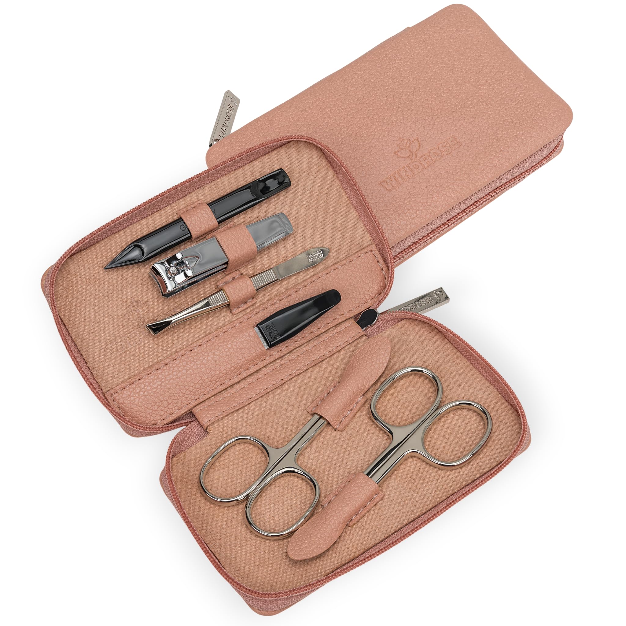 Windrose Manicure Marvella/Rose - wysokiej jakości rękodzieło - wysokość 7,5 cm - wygląd skóry
