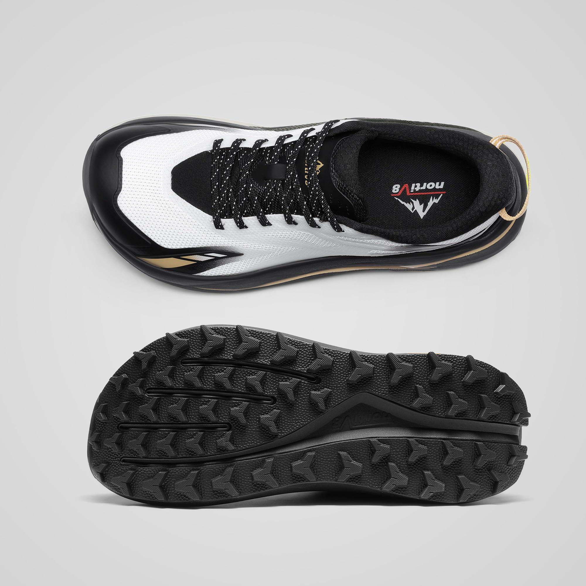 NORTIV 8 Zapatillas de deporte para hombre con puntera ancha para correr y caminar, caminar, atletismo, tenis, entrenamiento, gimnasio, entrenamiento cruzado, zapatillas de moda
