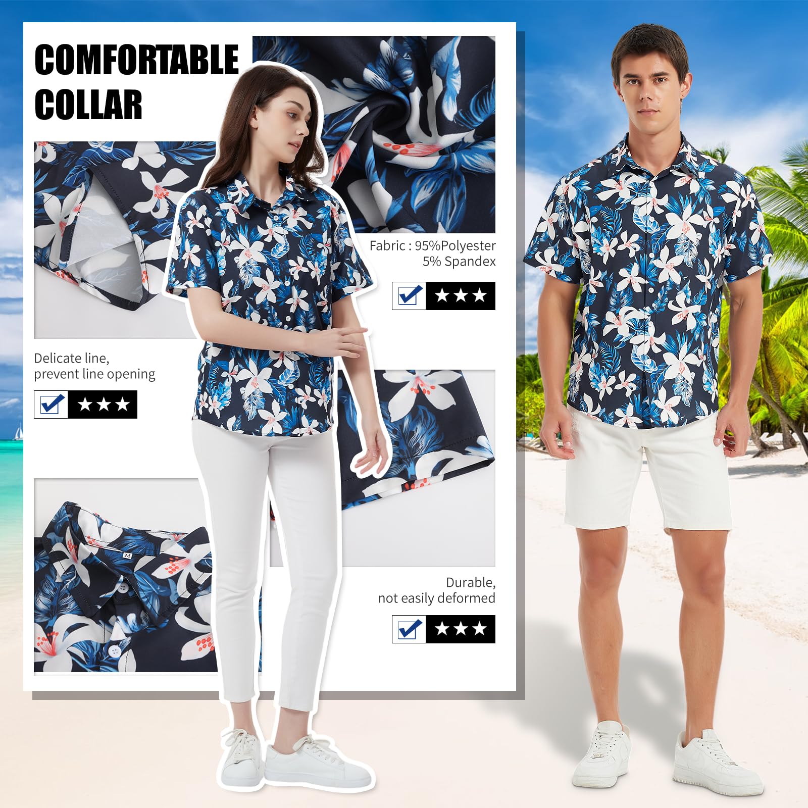 Camisa hawaiana para perro, camisetas de verano para mascotas, estilo floral, transpirable, ropa fresca, camisas hawaianas, regalos para dueños y mascotas, se venden por separado