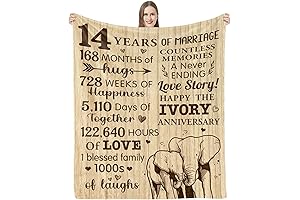 Ivory Anniversary Gifts For Wife : 14 Years Wedding Anniversary Present For Her