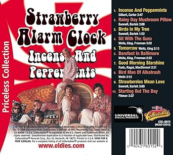 英7” Strawberry Alarm Clock Incense And Peppermints 7N25436 Pye International /00080 Strawberry Alarm Clock - Incense And Peppermints - LP