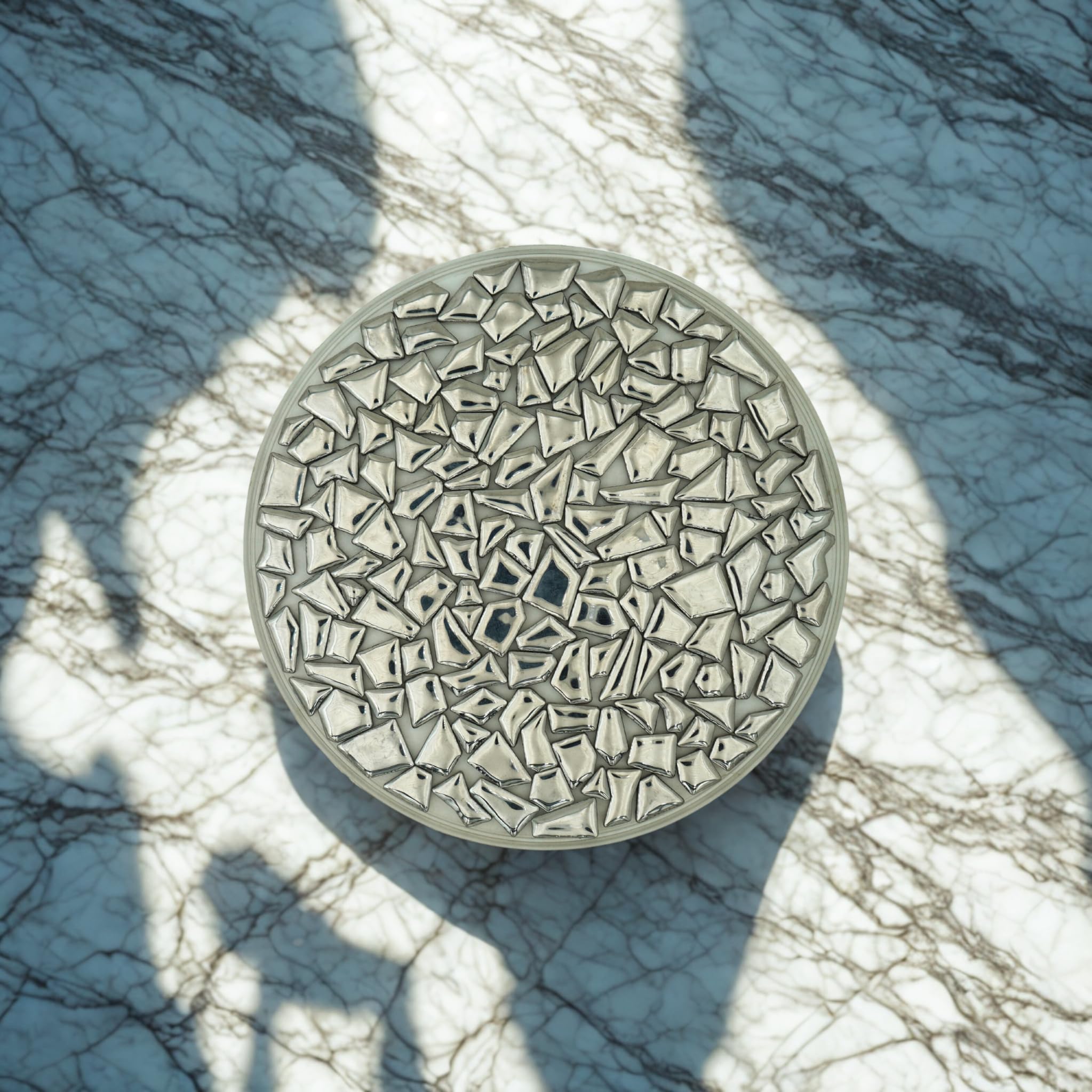 Carreaux de mosaïque de couleurs mélangées, 0,5 kg – Céramique, variantes idéales pour les loisirs créatifs, la salle de bain, la cuisine, le salon, le jardin et la décoration extérieure