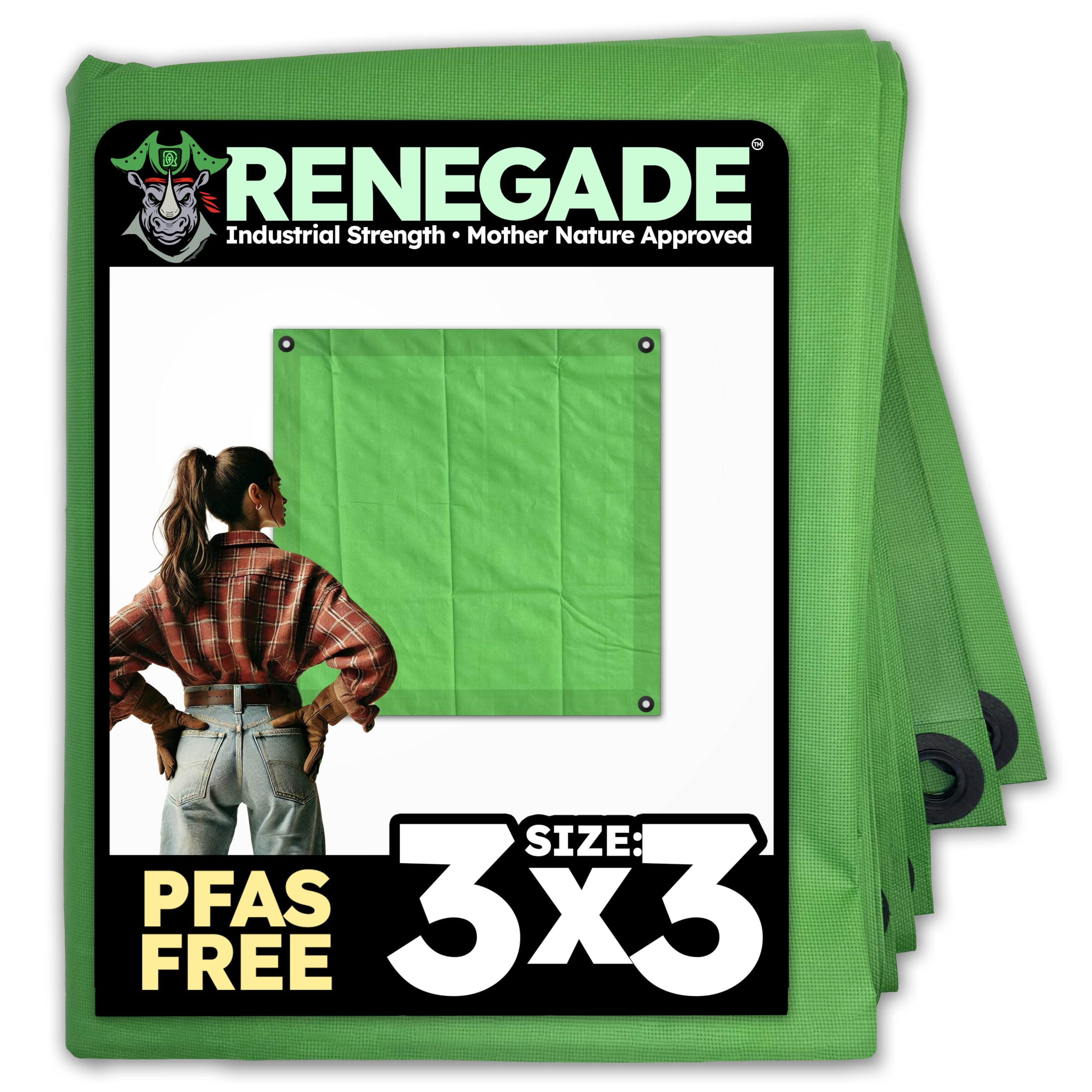 Lona resistente RENEGADE Mini impermeable y antidesgarro que soporta la intemperie