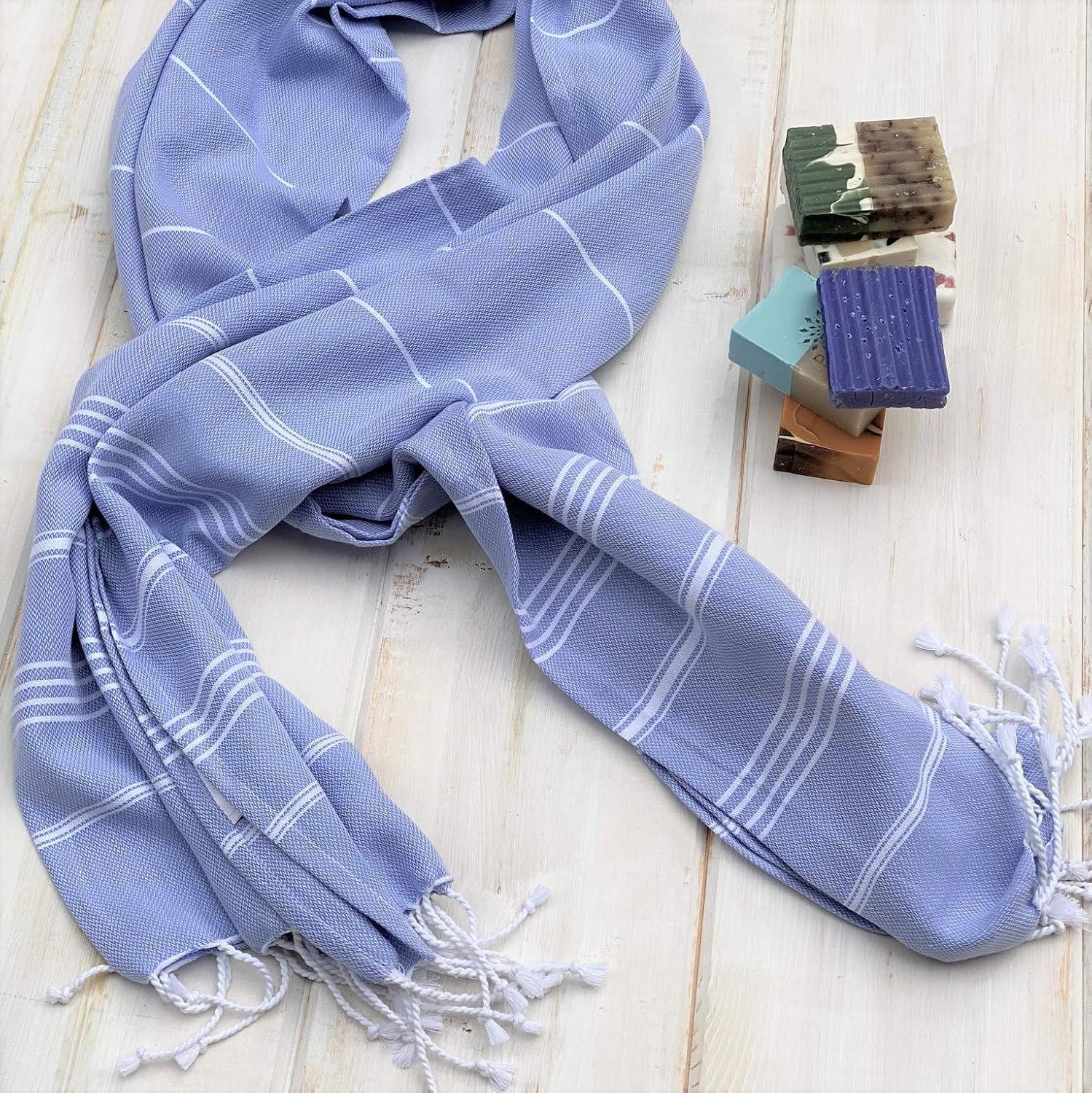 Turkish Beach Towel | 100% Cotton, Prewashed, 38 x 70 Inches | Quick Dry, Sand Free, Lightweight | Large Bath Towel for Beach, Pool, Bathroom, SPA, Gym, Yoga and Beach Blanket (Easter Egg)