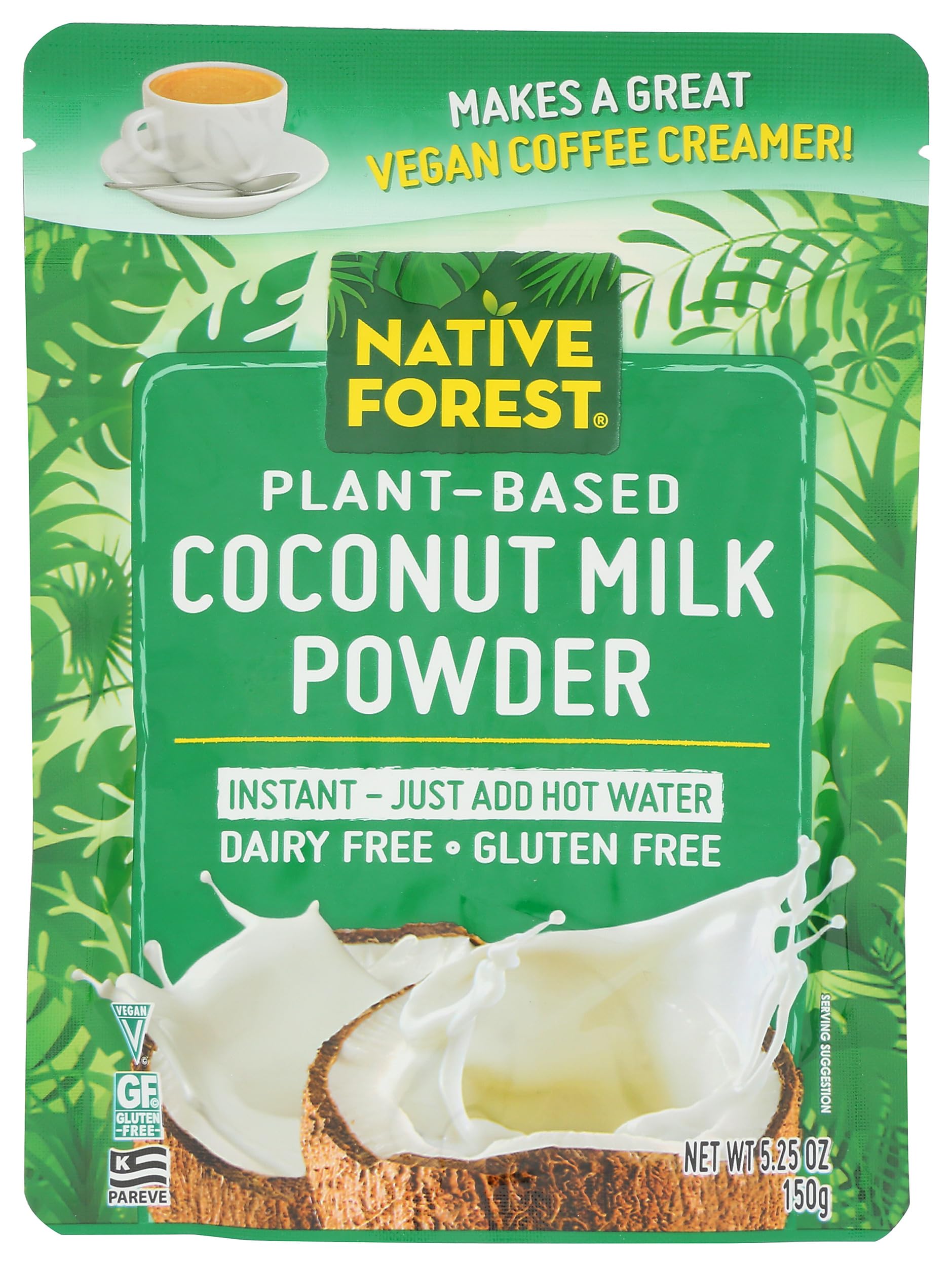 Polvo de leche de coco Vegano 5.25 oz