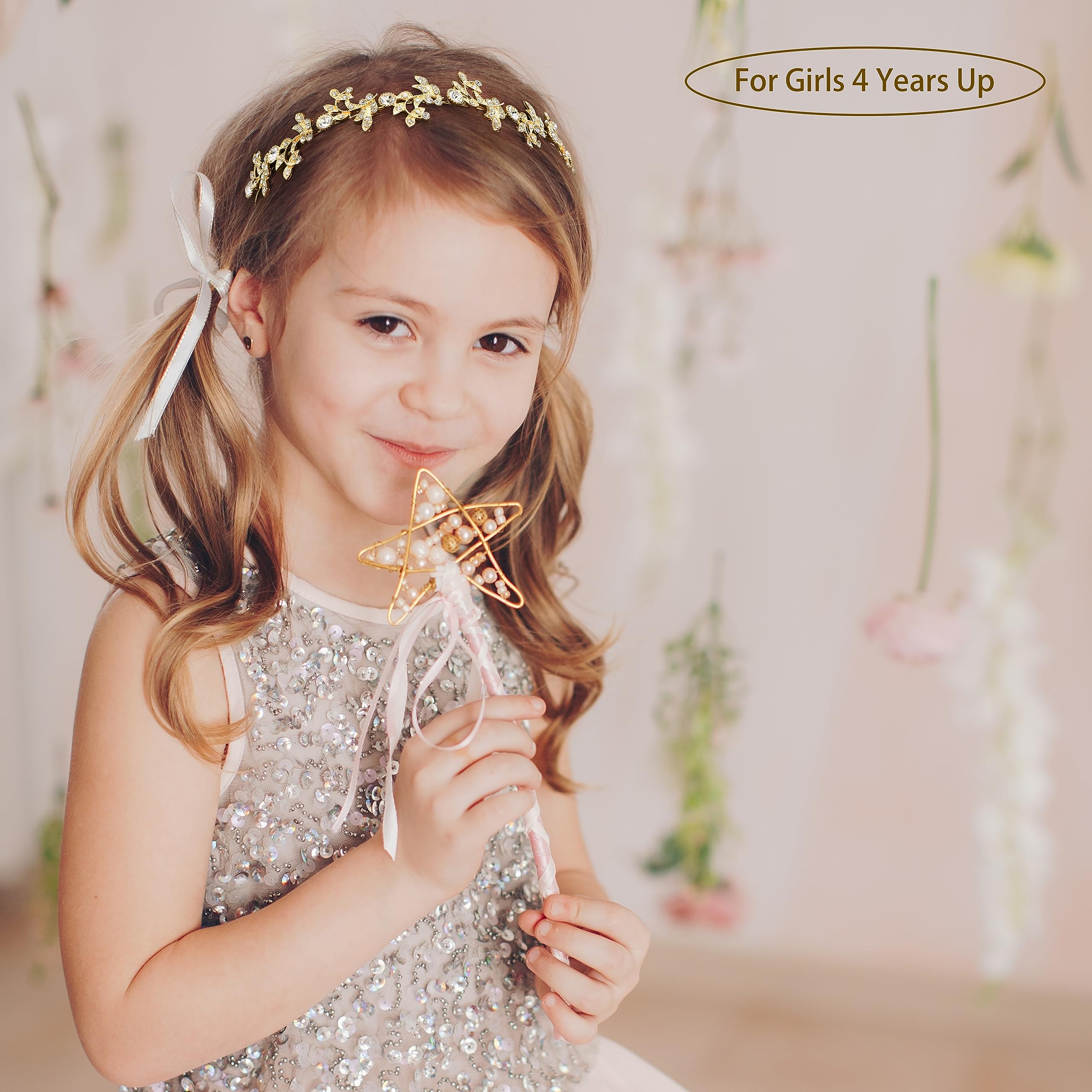 Amazon.com: Ammei Headpiece Crystal Headband Bridal Tiara  display picture 1