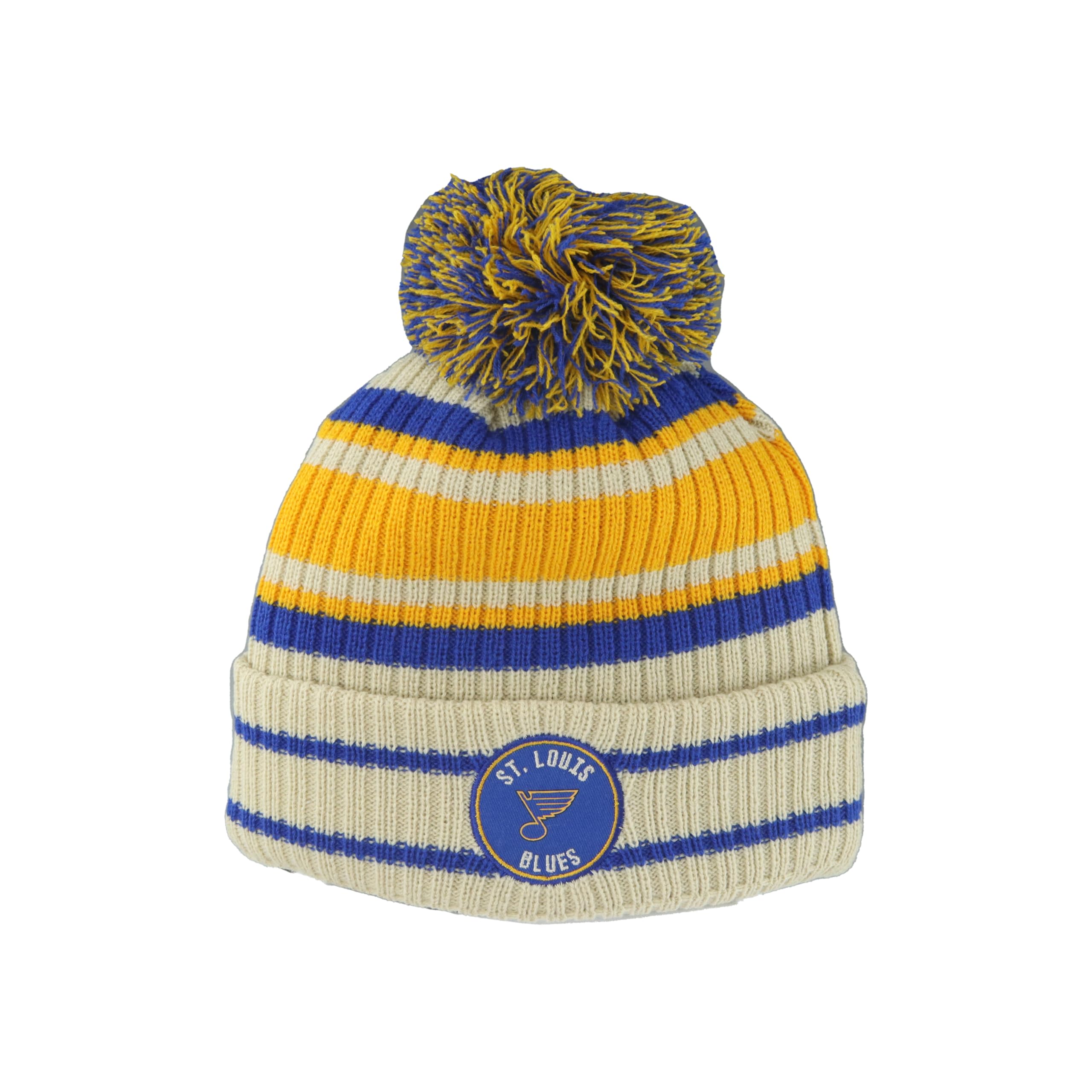 Zhats Unisex Dark Stone Nhl Officially Licensed Beanie Pom Paramount
