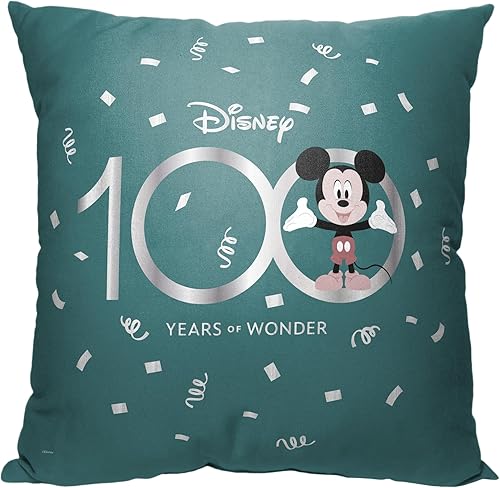 Miniatura 10 de Northwest Disney - Almohada 100 18 x 18 pulgadas Únete a la diversión