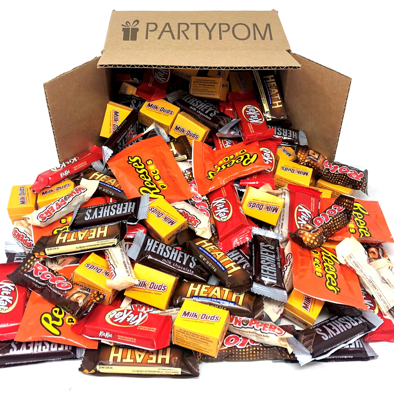 Buy BULK CHOCOLATE CANDY BAR MIX 5 LB of Individually Wrapped Milk