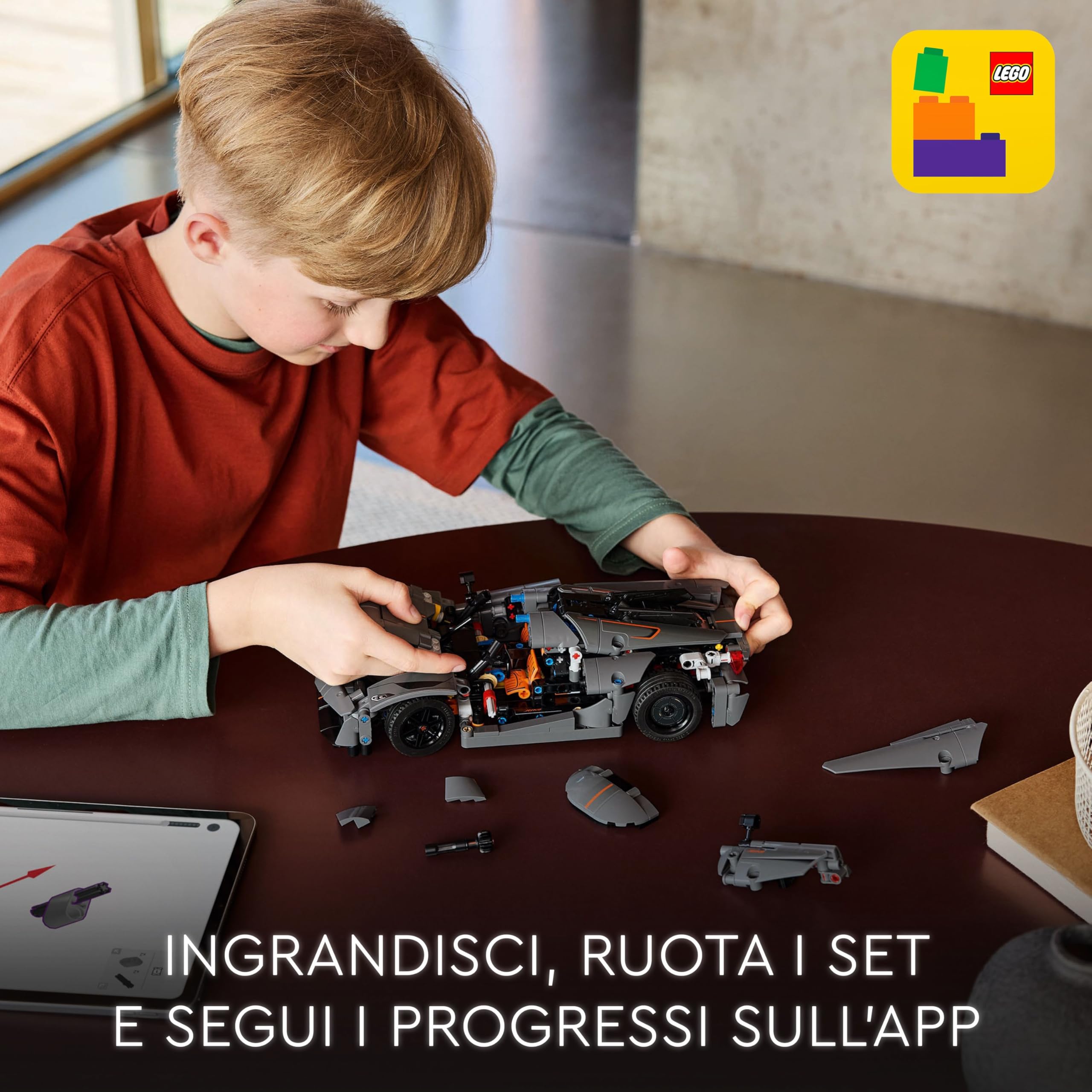 LEGO Technic Hypercar Koenigsegg Jesko Absolut Grigia, Modellino di Auto da Costruire, Macchina Giocattolo per Bambini e Bambine da 10 Anni, Idea Regalo per Fan delle Supercar e dei Veicoli 42173