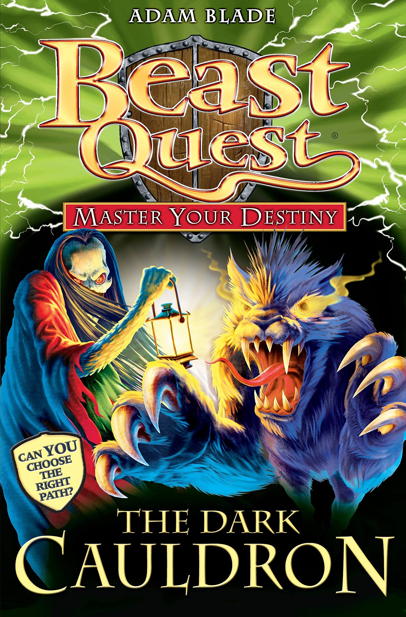 Beast Quest The Dark Cauldron Paperback Book Great Condition