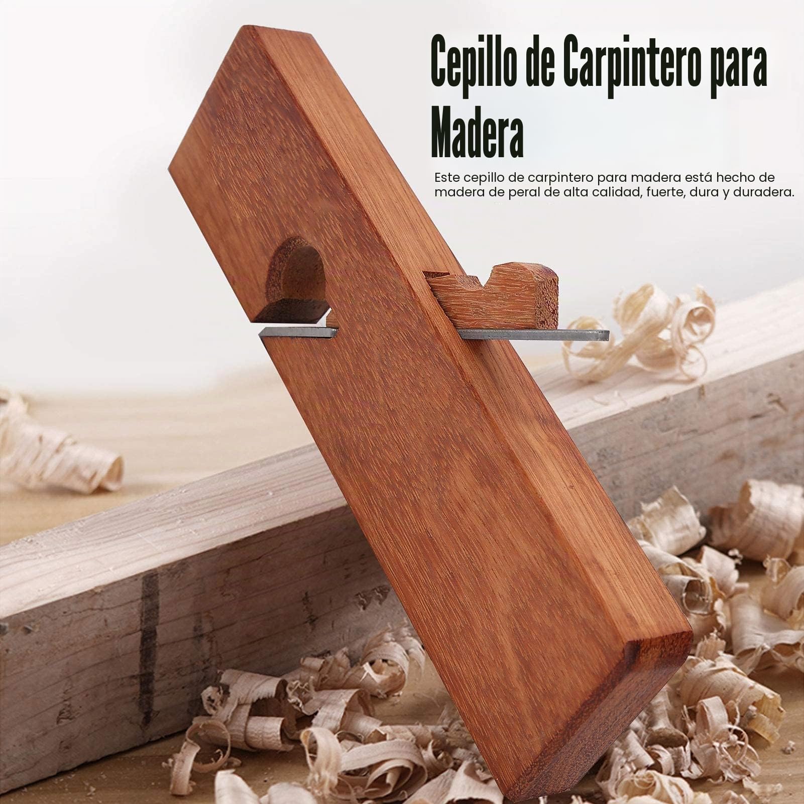 Cepilladora De Madera Manual Carpintero Cepillo De Mano Ranurado De Borde Plano Con Cepillado Rápido Resistencia Al Desgaste Bricolaje