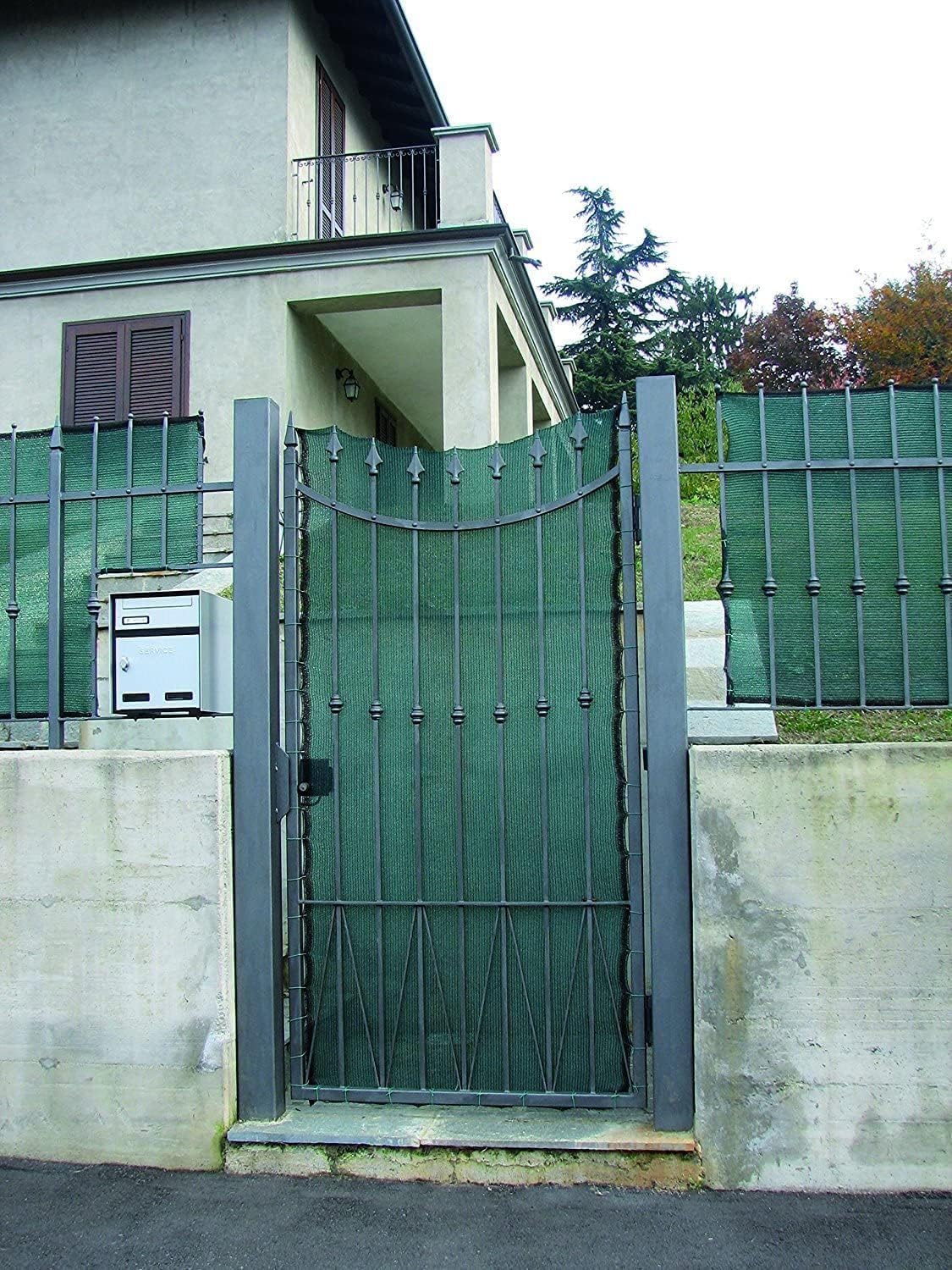 Telo Ombreggiante 6x100 Metri Verde Per Recinzione Copertura Rete Oscurante