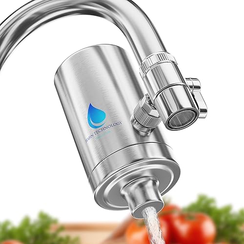 Premium Faucet Water Filter with Activated Carbon