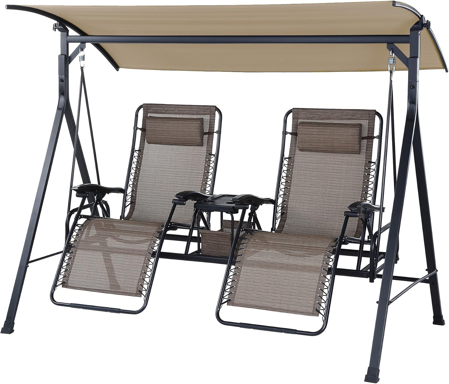 Garden Winds Replacement Canopy Top Cover for The Mainstays Big and Tall Bungee Swing - Standard 350