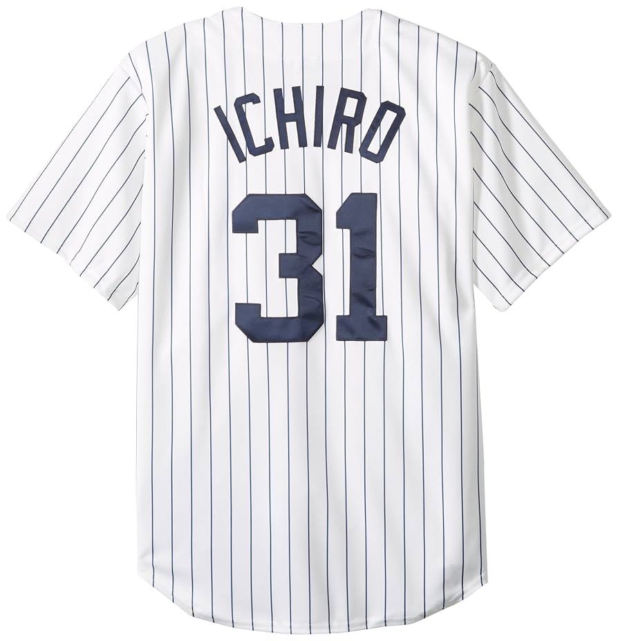 Buy MLB Mens York Yankees Ichiro Suzuki Home Replica
