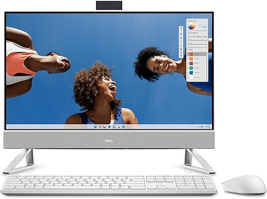 Dell AIO Inspiron 5430 Core 3-100U, 8 GB, 512GB SSD Intel® Graphics, 23.8″ FHD AG Infinity Narrow Border Non-Touch Win 11 + Office H&S 2021 Pearl…