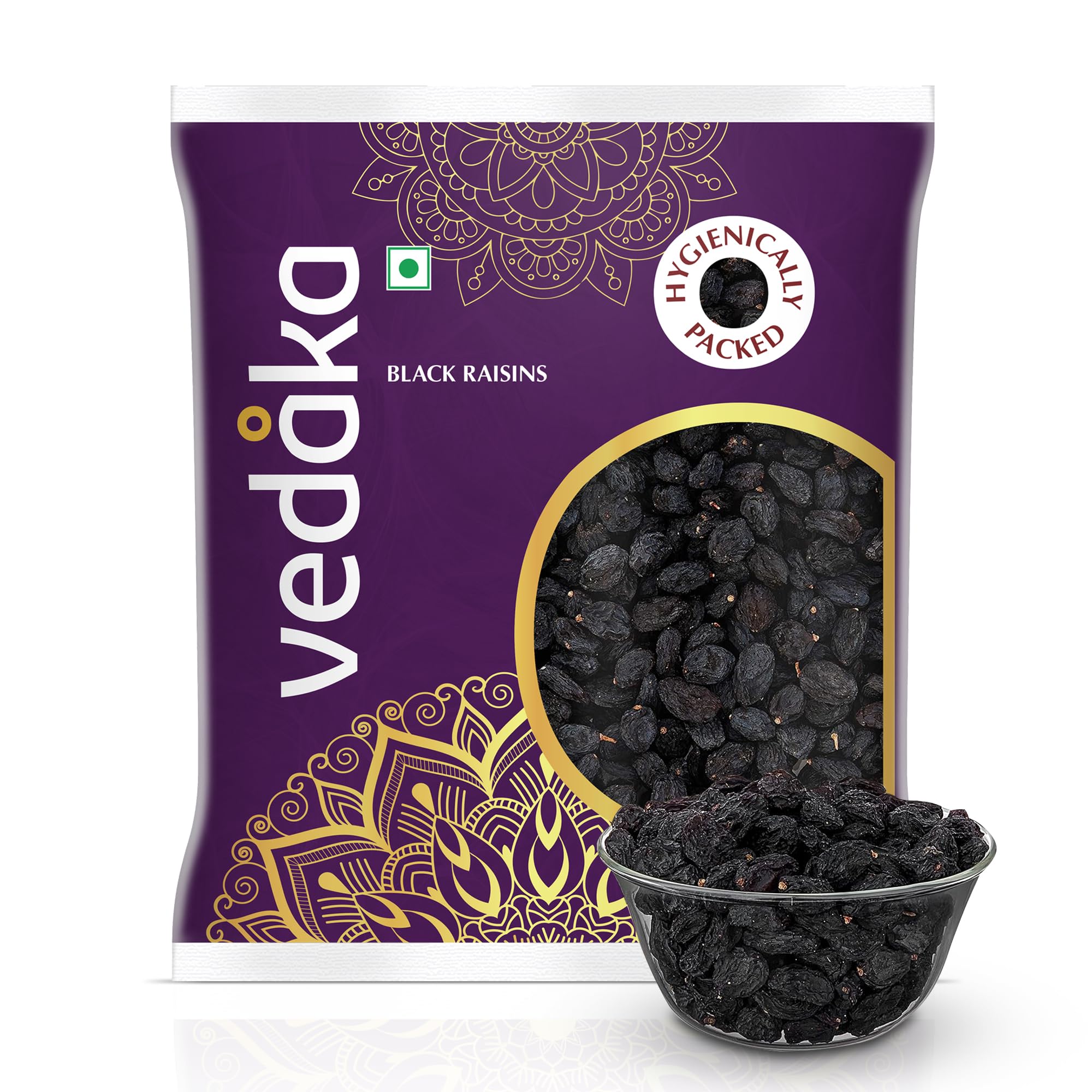 Vedaka Black Raisins | Seedless | 500 g|Kali Kishmish | Kali Draksh | Dry Fruits | Flavourful & Delicious-image-38