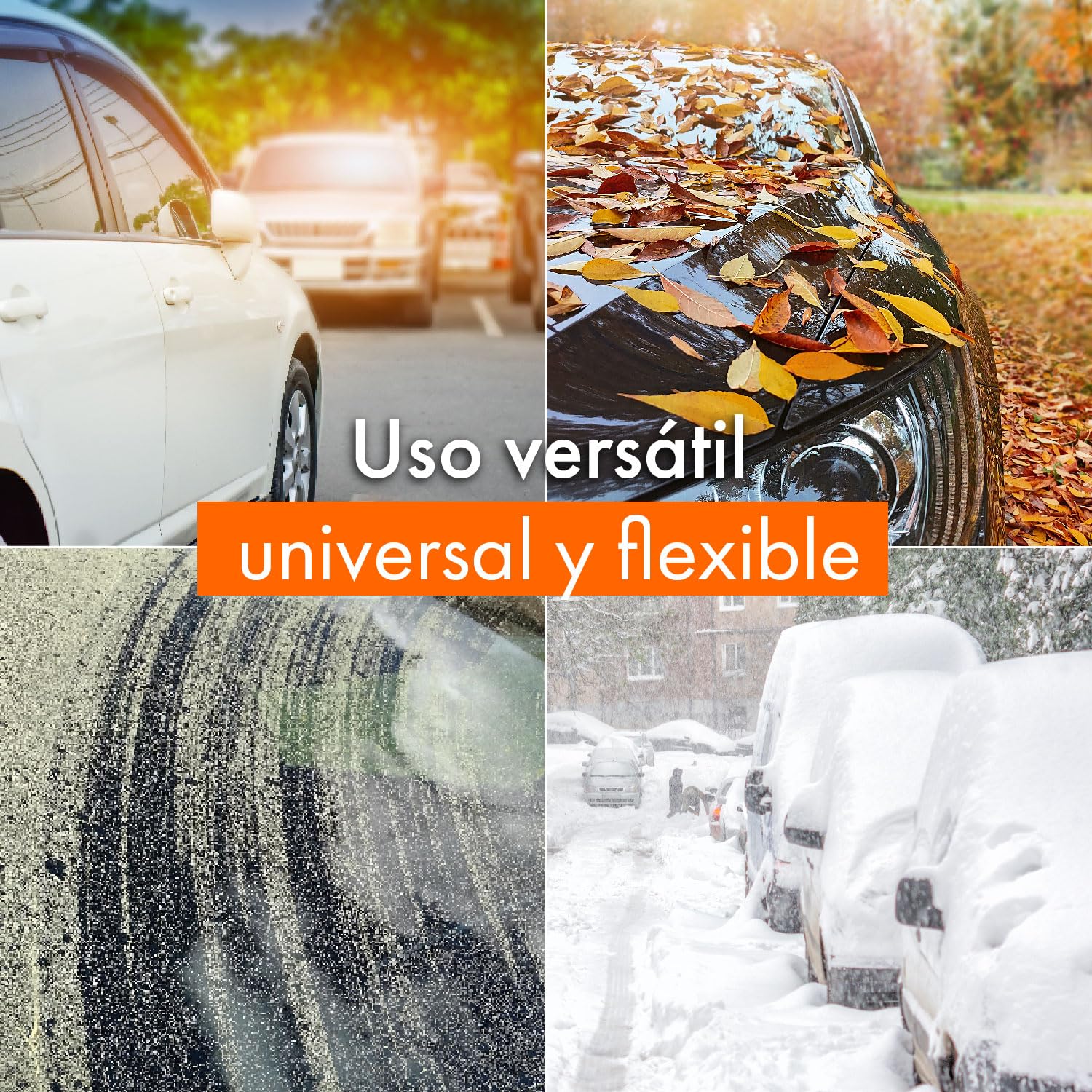 Upgrade4cars Protector Parabrisas Coche | Cubre Exterior para Sol