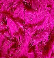 Vista 42 de EOVEA Tela de Piel Sintética Lanuda por Yarda – 60" de Ancho Material de Piel Sintética Esponjosa y Suave para Costura, Manualidades, Disfraces