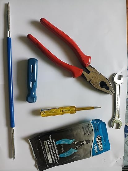 Osam Multi Hand Tool Kit 4 Pieces Combination Side Cutting Plier 8