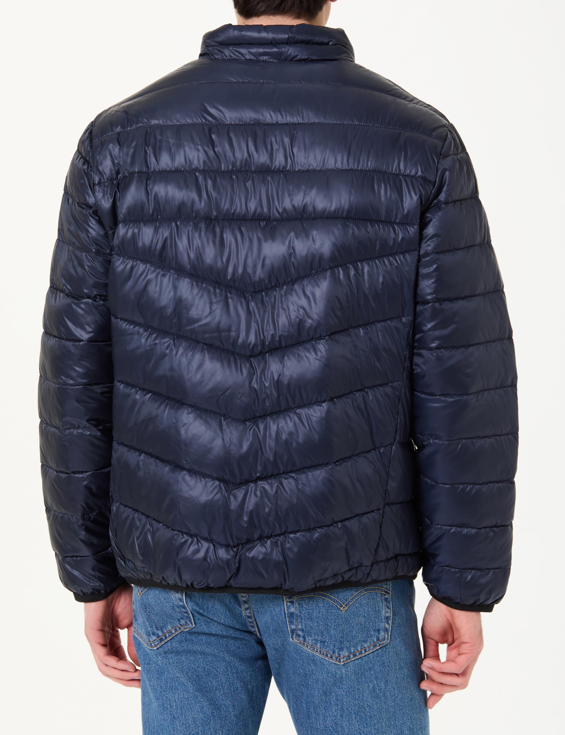 TOM TAILOR Herren Lightweight Jacke mit Steppung