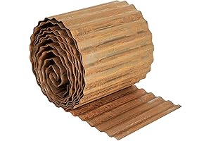 Worth Garden 8" H Pre-Rusted Corrugated Edging