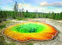 Vista 2 de Morning Glory Pool - Rompecabezas de 1000 piezas