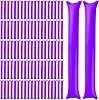 Thunder Sticks 100 Pcs Boom Stick Inflatable Spirit Sticks Cheerleading Plastic Boom Stick Noise Makers for Sporting Events Dance Basketball Football Purple