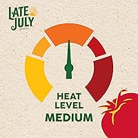 Vista 3 de Late July Snacks Salsa Mediana, Tarro de 15.5 oz