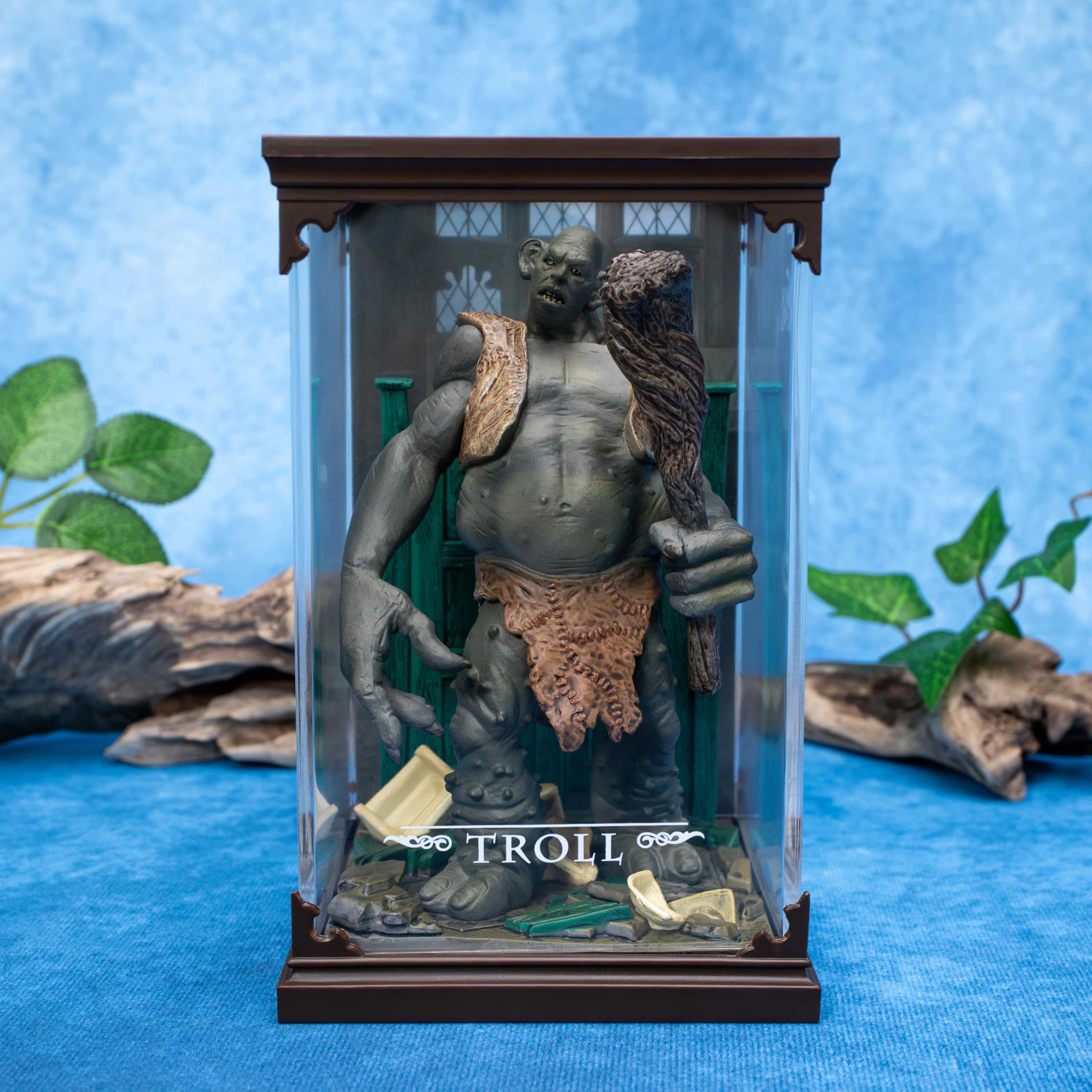 The Noble Collection - Magical Creatures Troll - Hand-Painted Magical Creature #12 - Officially Licensed 7in (18.5cm) Harry Potter Toys Collectable Figures - for Kids & Adults
